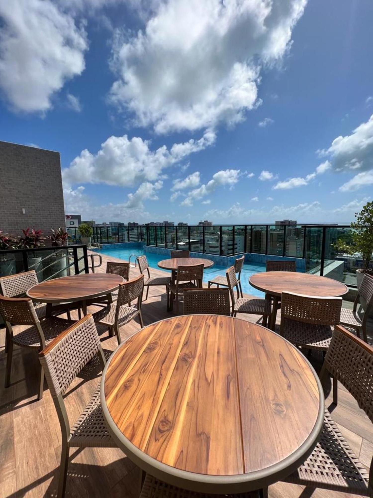 Novissimo, 500M Praia, Garagem, Vista - Luzes Do Arrebol Maceió Exteriér fotografie